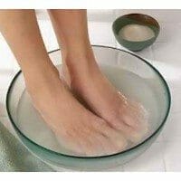 Epsom salt soak