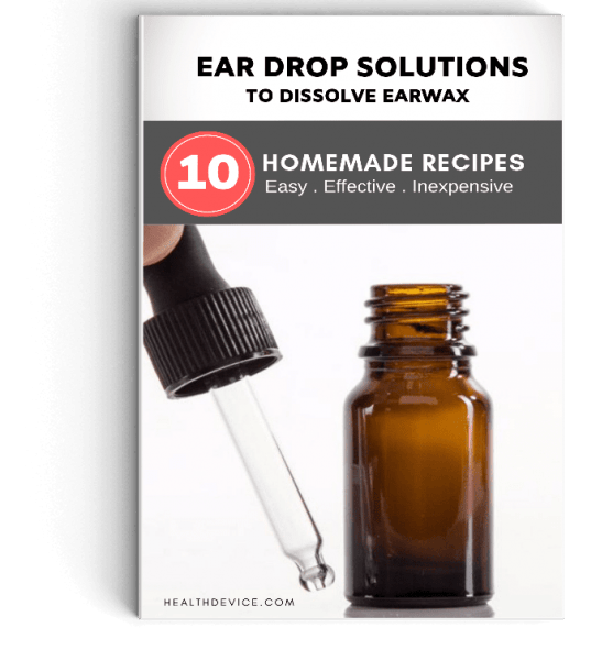ear drop solutions to dissolve earwax