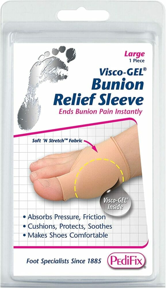 (Hallux Valgus) Bunion Relief Fabric Gel Sleeve Cushion