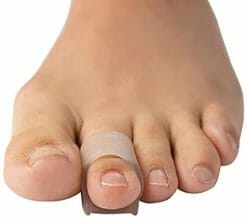 Pedifix Visco-gel Hammer Toe Crutch - Supports Bent-Under 'Hammer' & 'Claw' Toes