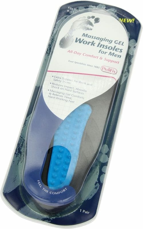 PediFix Massaging GEL Work Insoles for Men