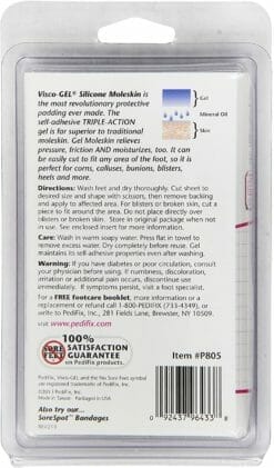 PediFix Visco-GEL Moleskin Protective Padding