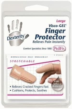 PediFix Visco-GEL Fabric-Covered Finger Protector