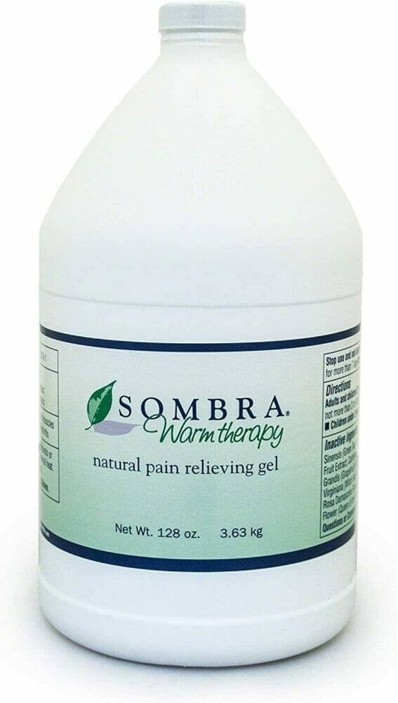 Sombra Warm Therapy Natural Pain-Relieving Gel 128 oz gallon