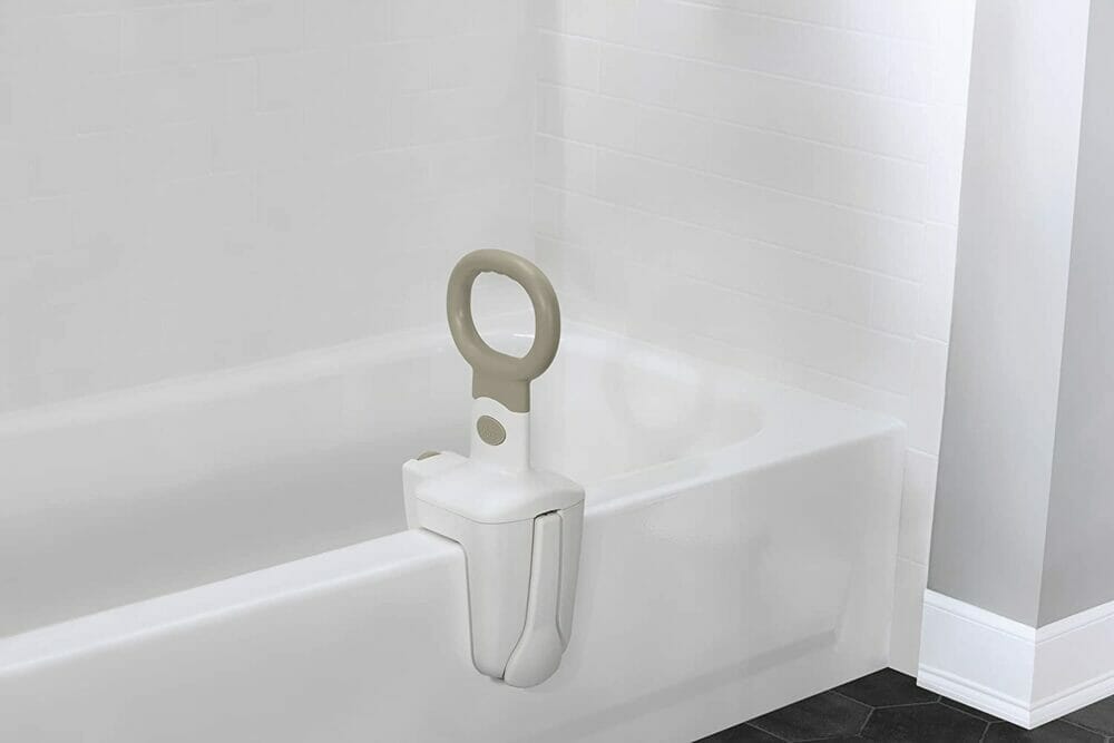 Moen Adjustable Tub Grip with Secure Lock