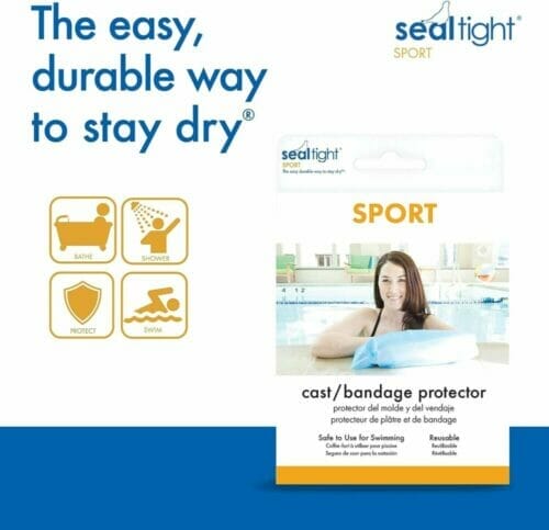 Seal-tight Sports Cast Protector For shower, bath, and swim