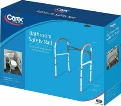 Carex Bathroom Safety Rail With Handles