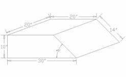 Alex Orthopedic 10 inches Leg Wedge dimensions