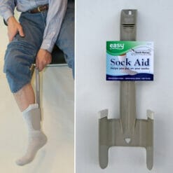 Sock horse sock aid