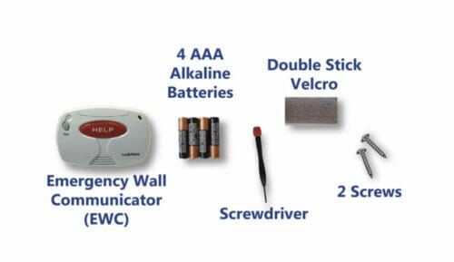 LogicMark Freedom Alert Emergency Wall Communicator contents what's in the box