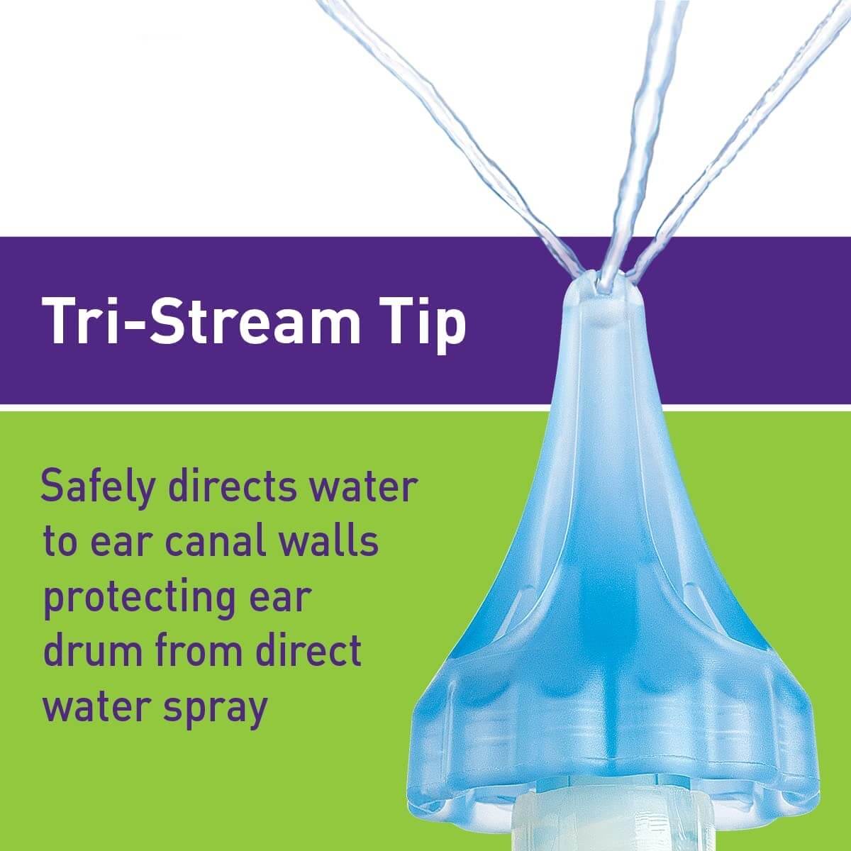 Acu-Life Earwax Removal Syringe safely direct water into ear canal