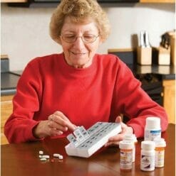 Apex Twice-A-Day Economy Weekly Pill Organizer