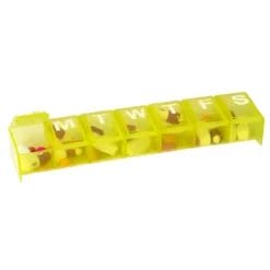 Acu-Life Weekly Pill Box Organizer