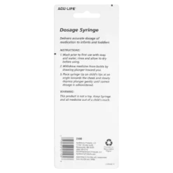 Acu-Life Dosage Syringe 2 Teaspoon