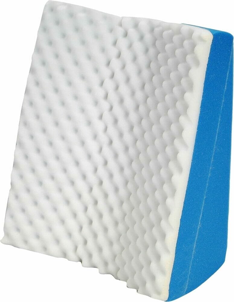 Hermell Dual-Position Bed Wedge Cushion – Elevates Head & Back, Allows For Easier Breathing, Two-way “Egg Crate” Comfort Foam - Image 3