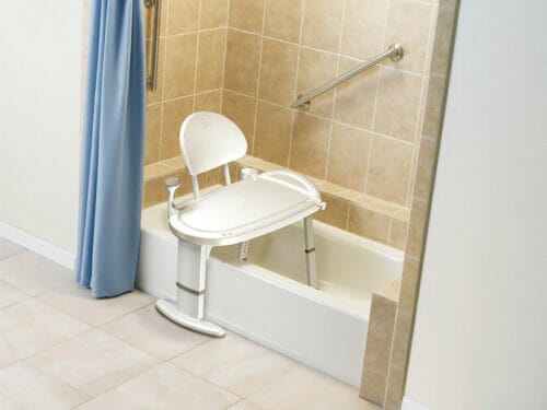 Moen Home Care Glacier Transfer Bench