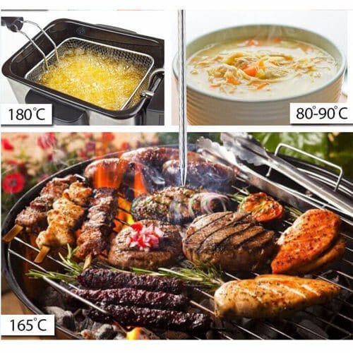 Digital cooking thermometer