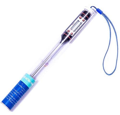 Instant read thermometer + case