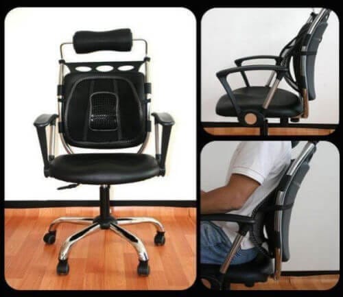 Mesh Lower Back Support Cushion