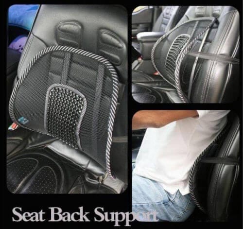 Mesh Lower Back Support Cushion for car