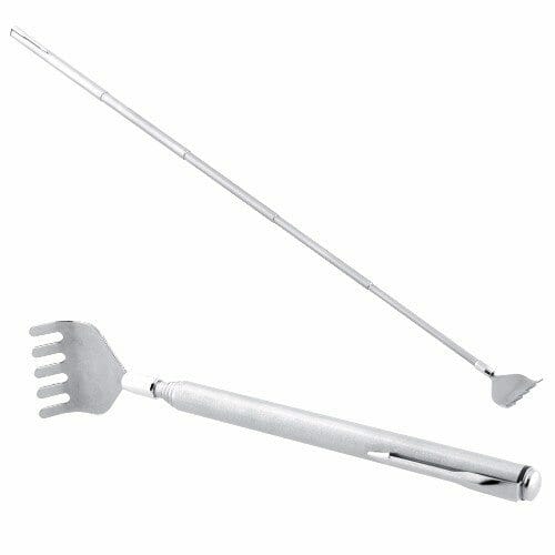 Stainless Back Scratcher and Massage Kit