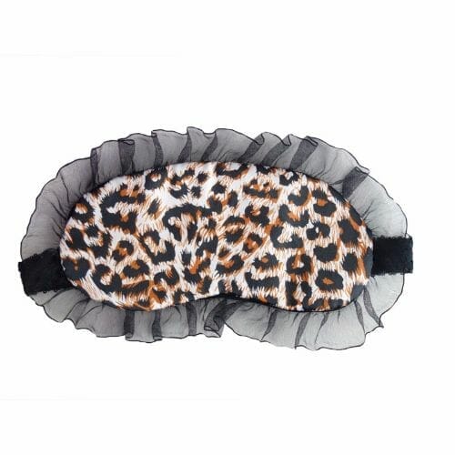 woman Sleeping Eye Mask leopard