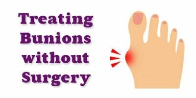 Relieve Bunion pain Without Surgery