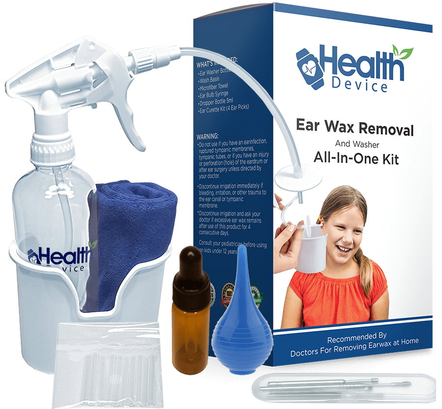 Ear wax removal kit - Ear irrigation system