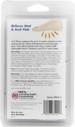Pedifix Pedi-Smart Arch Brace - directions and care instructions