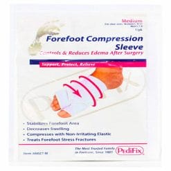 PediFix Forefoot Compression Sleeve - Decreases swelling after surgery