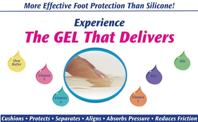 PediFix Visco-GEL for foot protection - This Gel is more effective than silicone