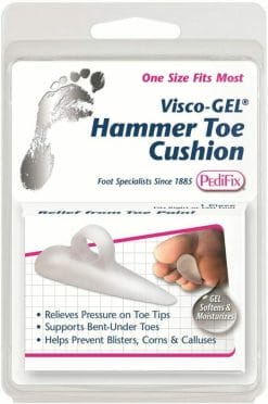 Pedifix Visco-GEL Hammer Toe Cushion - Align overlapping toes