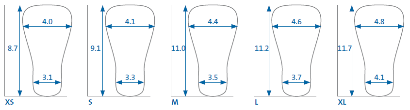 Darco fx pro-walker size-measurements