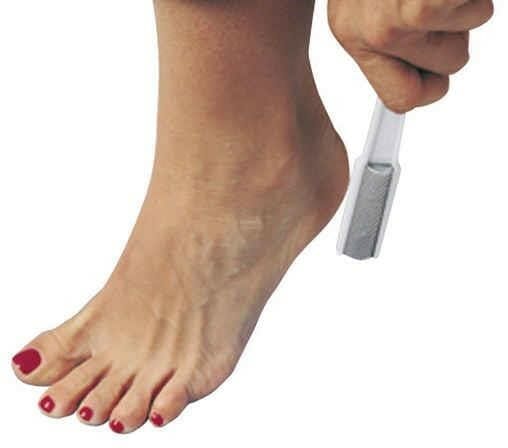 PediFix Pedi-Quick Dual Action Foot File – Removes Corns, Calluses, and Hard Dry Areas of Foot