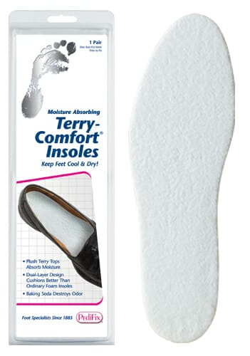 PediFix Sockless Terry Comfort Insoles
