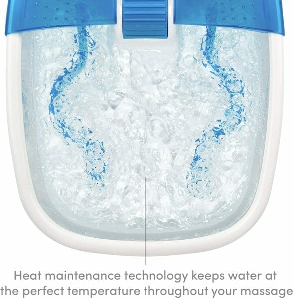 HoMedics Bubble Bliss Deluxe Foot Spa Relaxes And Soothes Tired Feet
