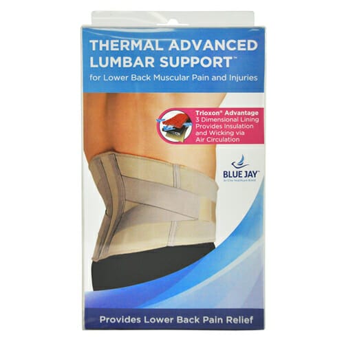 BlueJay Lumbar Support - Provides Relief from Disc Injuries and Sacroiliac Joint 2