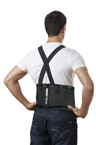 OBUSFORME Back Support Belt with Suspenders