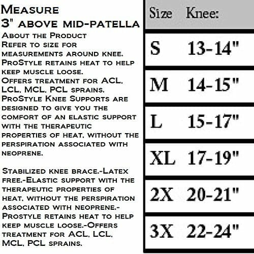BELL-HORN ProStyle Stabilized Knee Brace – Comforts and Supports Injured or Post-Operative Knees - Image 3
