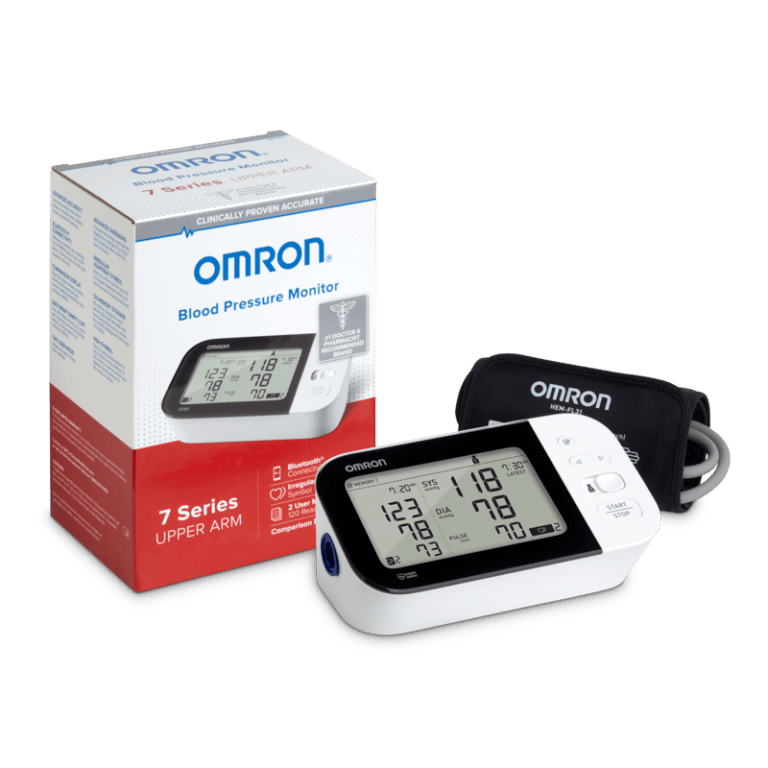 OMRON 10 Series Wireless Upper Arm Blood Pressure Monitor Provides