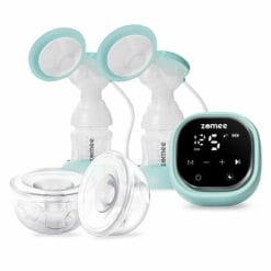 Zomee Z2 Breast Pump With Hands-Free Collection Cups Bundle