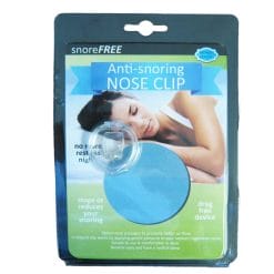 SnoreFree Anti-Snoring Nose Clip product package