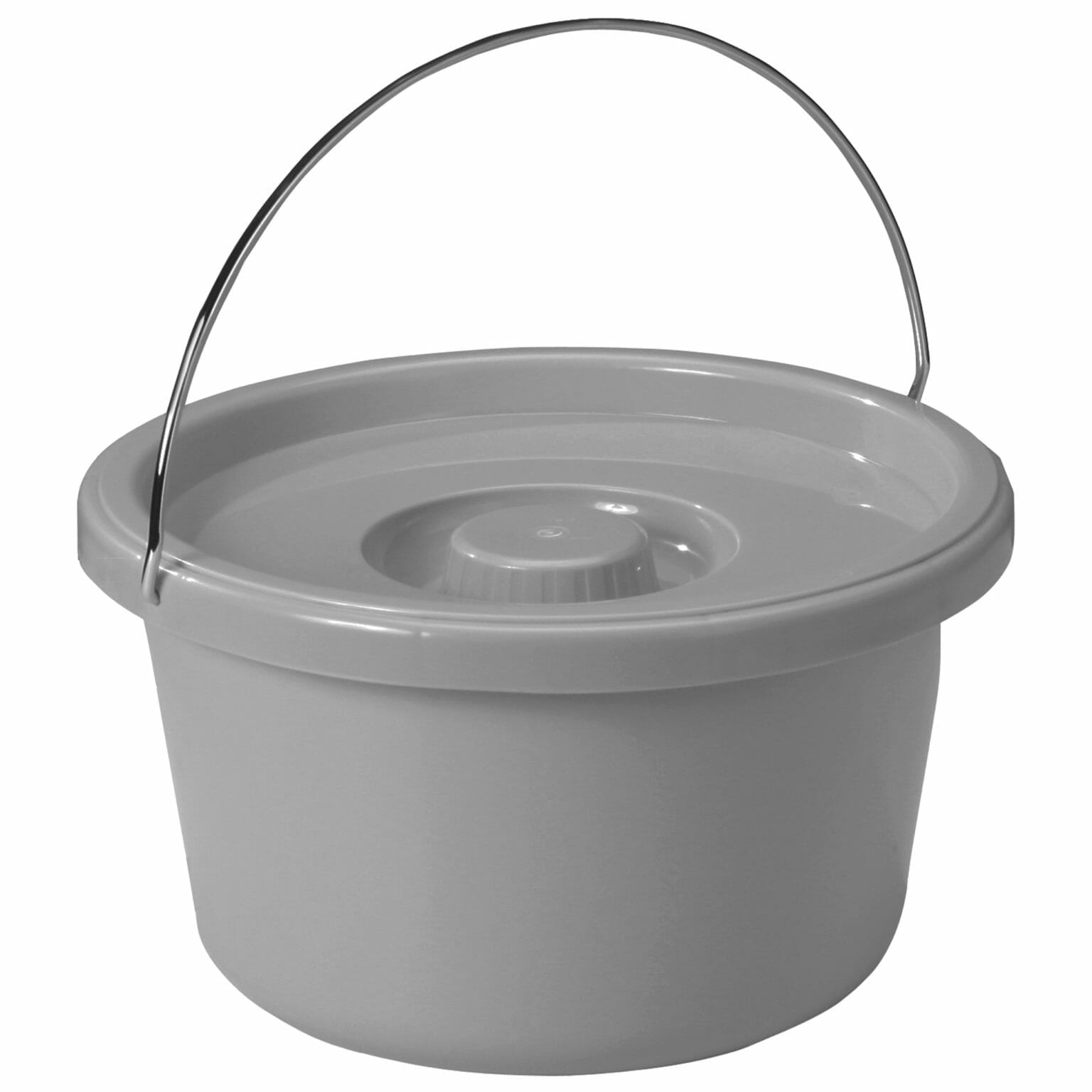 Drive Medical K. D. Deluxe Steel DropArm Commode Allows Safe And Easy Transfer Of Patients