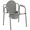Drive Medical 3-in-1 Folding Steel Commode