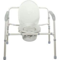 Drive Medical Bariatric Folding Commode Chair