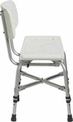 Drive Medical Bariatric Heavy-Duty Bath Bench with Backrest