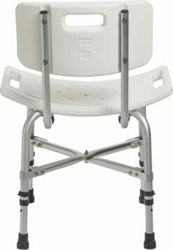 Drive Medical Bariatric Heavy-Duty Bath Bench with Backrest