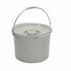 Drive Medical Commode Pail with Lid and Handle 12 Quart