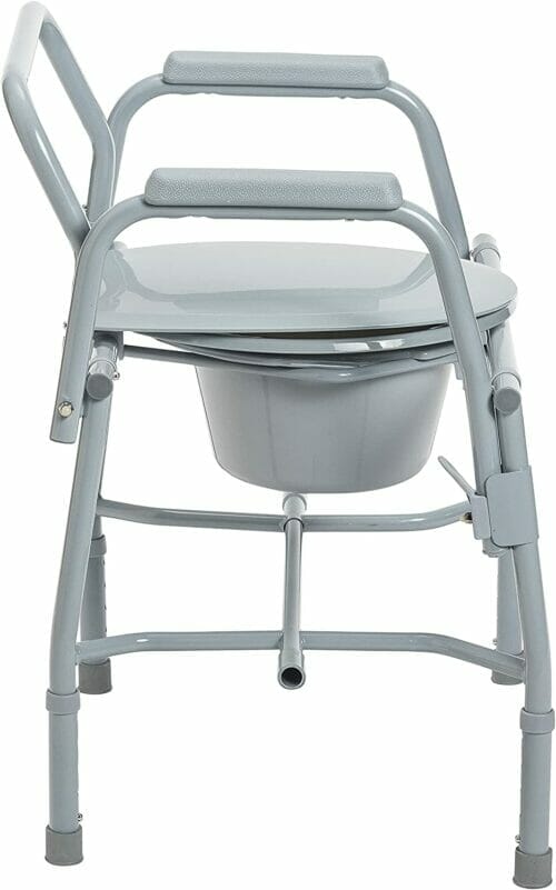 Drive Medical K. D. Deluxe Steel Drop-Arm Commode