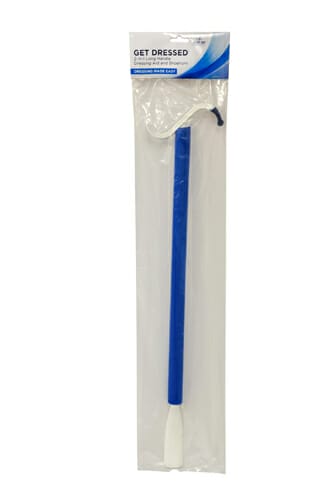 Blue Jay 2-in-1 Long Handle Dressing Aid with Shoehorn